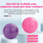 Grey Professional Pilates Ring & Yoga Ball Set - Multipurpose Home Fitness Equipment for Whole-Body Core Training & Pelvic Floor Strengthening