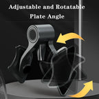 2-in-1 Black Smart LCD Counting Kegel Trainer for Glute Lifting & Leg Toning - Adjustable Resistance & 360° Rotating Baffles for Postpartum Recovery & Pelvic Health