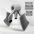 2-in-1 Sliver Kegel Trainer for Glute Lifting & Leg Toning - Adjustable Resistance & 360° Rotating Baffles for Postpartum Recovery & Pelvic Health