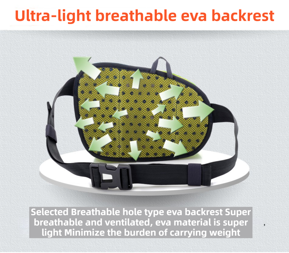 Black Lightweight Running Waist Pack with Stable Bottle Holder - Multi-Functional Nylon Sports Fanny Pack for Marathon, Hiking, Cycling & Climbing