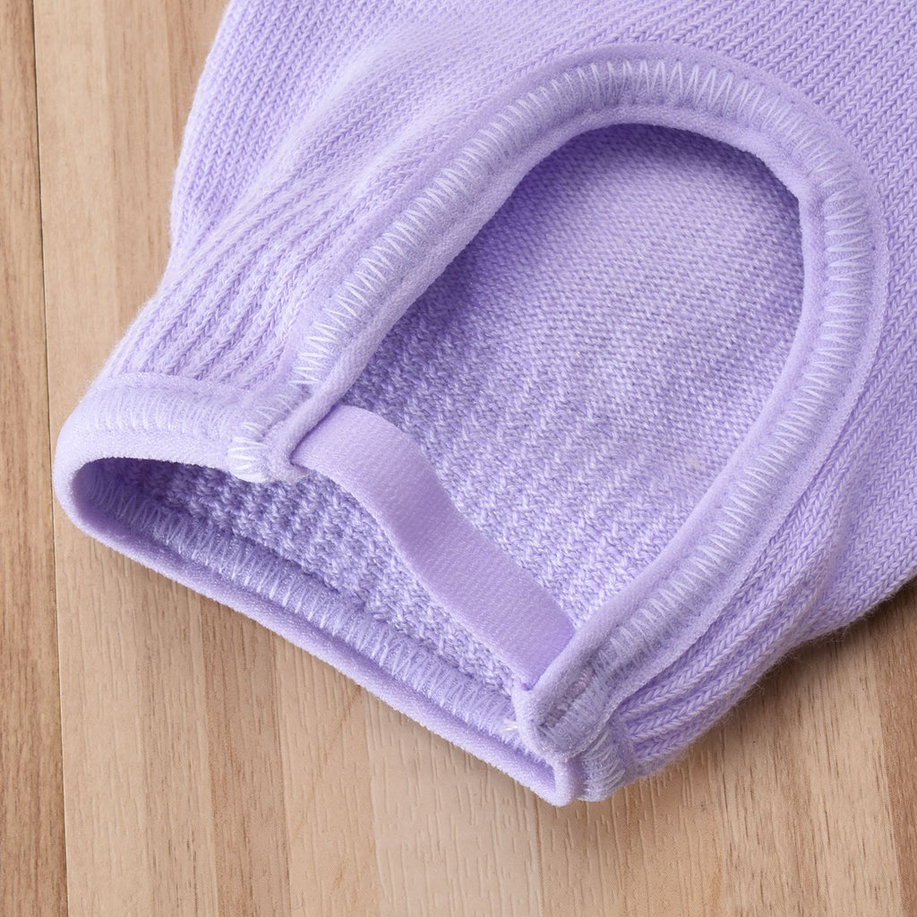 Beige 2-Pack Women's Non-Slip Yoga Gloves - Open Back Half Finger Cotton Stretchy Grip Gloves for Aerial Yoga, Pilates, and Fitness