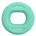 Green 30/40LB 2-Pack Silicone Hand Grip Strengthener Rings - Dual-Resistance Finger Exerciser and Forearm Trainer for Muscle Recovery and Carpal Tunnel Prevention