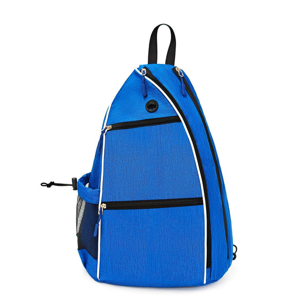Blue Pickleball Multi-Sport Backpack – Oxford Fabric, Dual-Carry, Smart-Organized
