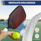 2-Pack Black Anti-Slip PU Overgrip Tape for Pickleball, Tennis & Badminton Rackets - Sweat-Absorbing Handle Wrap with Perforated Design