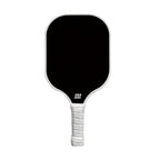 Black Fiberglass Pickleball Paddle Set with Black Neoprene Protective Cover - Lightweight Outdoor Sports Racket for Beginners & Pros