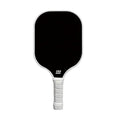Black Fiberglass Pickleball Paddle - Lightweight 215g with Anti-Slip TPU Grip for Outdoor Sports