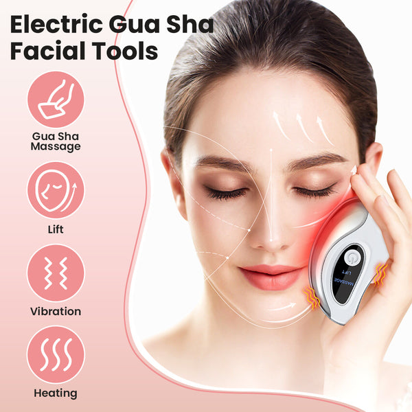 Portable Smart LCD Electric Gua Sha Face Massager