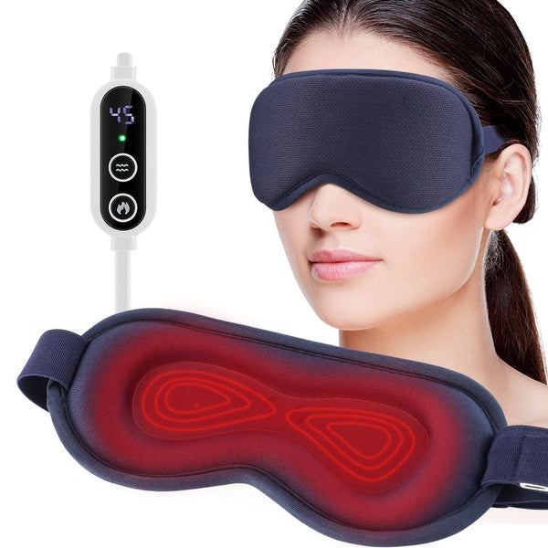 Dark Blue 3D Surround Heated Eye Massager