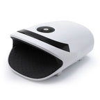 White Portable Electric Hand Massager - USB-C Rechargeable, Airbag Compression, Graphene 42℃ Constant Heating & 5 Levels Intensity for Everyday Use and Arthritis Carpal Tunnel Relief