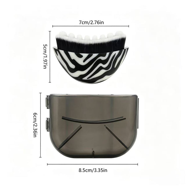 Zebra Curved Facial Eye Neck Massage Tool