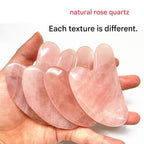 2-piece White Natural   Gua Sha Facial Tool - Hand-Polished Stone Massage Board for Face and Neck, Cooling Skincare Ritual, Easy Daily Use, Gift Ready