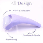 Light Blue Face Ice Roller with Gel Cooling Head- Reusable PP and Gel Cold Massage Tool for De-Puffing, Soothing, and Refreshing Skin, Easy to Freeze, Comfortable Grip, Daily Skincare Essential