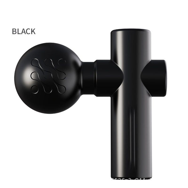 Black Mini Massage Gun for Muscle Recovery, Travel, Office
