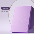 Purple 4cm Thick Balance Pad - Non-Slip High Density Foam Exercise Mat for Plank Push Up Knee Protection Fitness Training
