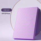 Purple  4cm Thick Balance Pad - Non-Slip High Density Foam Exercise Mat for Plank Push Up Knee Protection Fitness Training( 44cm x 30cm x 4cm)