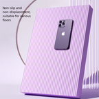 Purple  4cm Thick Balance Pad - Non-Slip High Density Foam Exercise Mat for Plank Push Up Knee Protection Fitness Training( 44cm x 30cm x 4cm)