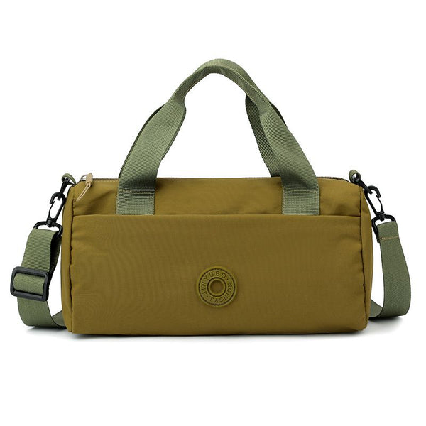 Olive green Lightweight Large Capacity Sports Duffel Bag - Portable Crossbody Travel Gym Handbag for Yoga Outdoor Activities