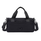 Black Lightweight Large Capacity Sports Duffel Bag - Portable Crossbody Travel Gym Handbag for Yoga Outdoor Activities