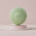 2-Pack Green Spiky Fascia Massage Balls - Portable TPE Foot Arch Muscle Relaxer for Yoga Recovery Trigger Point Therapy