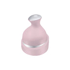 Pink Wireless Electric Scalp Massager with 28 Soft Silicone Massage Claws Storage Base - Rechargeable Hand-Simulated 4D Deep Kneading Head Massage Device for Humans and Pets