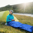 210 x 75cm Red Portable Envelope Camping Sleeping Bag 1.3kg Thickened Warm Sleeping Bag with Carry Bag, Convertible Blanket Design & 4 Seasons Cold Weather or Warm for Hiking Travel Indoor Outdoor Use