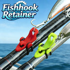 4-piece Fishing Rod Hook Keeper Set - Car Shaped Lure Holder, ABS Plastic Bait Clip with Rubber Rings, Portable Tackle Accessory for Surf Fishing and Lure Fishing
