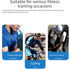 Blue M size Winter Outdoor Cycling Gloves - Touch Screen Compatible Windproof Waterproof Non-Slip Palm Thermal Fleece Gloves for Cycling, Skiing, Hiking and Sports