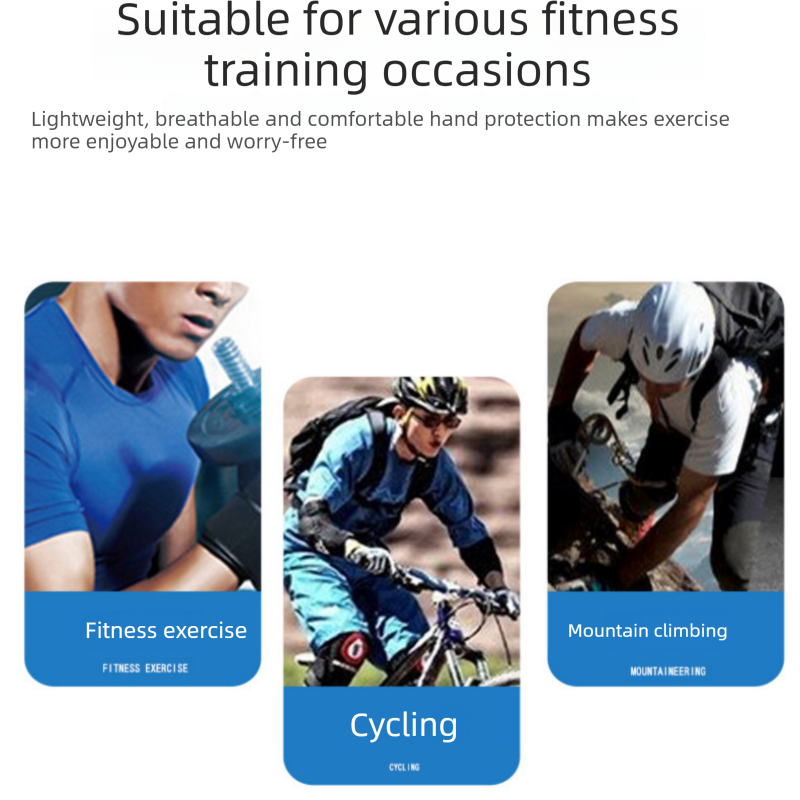 Blue L size Winter Outdoor Cycling Gloves - Touch Screen Compatible Windproof Waterproof Non-Slip Palm Thermal Fleece Gloves for Cycling, Skiing, Hiking and Sports