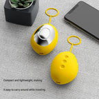 Yellow Portable Handheld Sleep Aid Device - CES Microcurrent Relaxation Tool with 5 Intensity Levels, USB-C Rechargeable ABS Shell for Stress Relief and Bedtime Routine