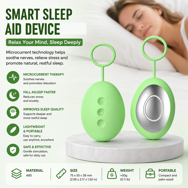 Green Portable Handheld Sleep Aid Device