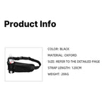Winter Fitness Bundle - Grey XL size Women's High Waist 3/4 Yoga Leggings with Peach Hip Lift and Black Waterproof Sports Waist Bag with Bottle Holder for Running Gym and Outdoor Activities