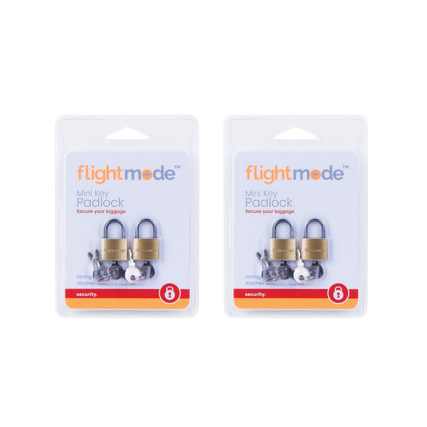 4 Pcs Flightmode Brass Padlock