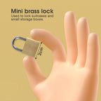 4 Pcs Flightmode Brass Padlock