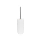 2 Pcs Bamboo-Lid Toilet Brush – Clevinger Collection, BPA-Free