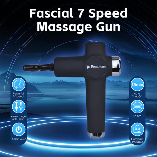 Fascial Massage Gun with 4 Heads