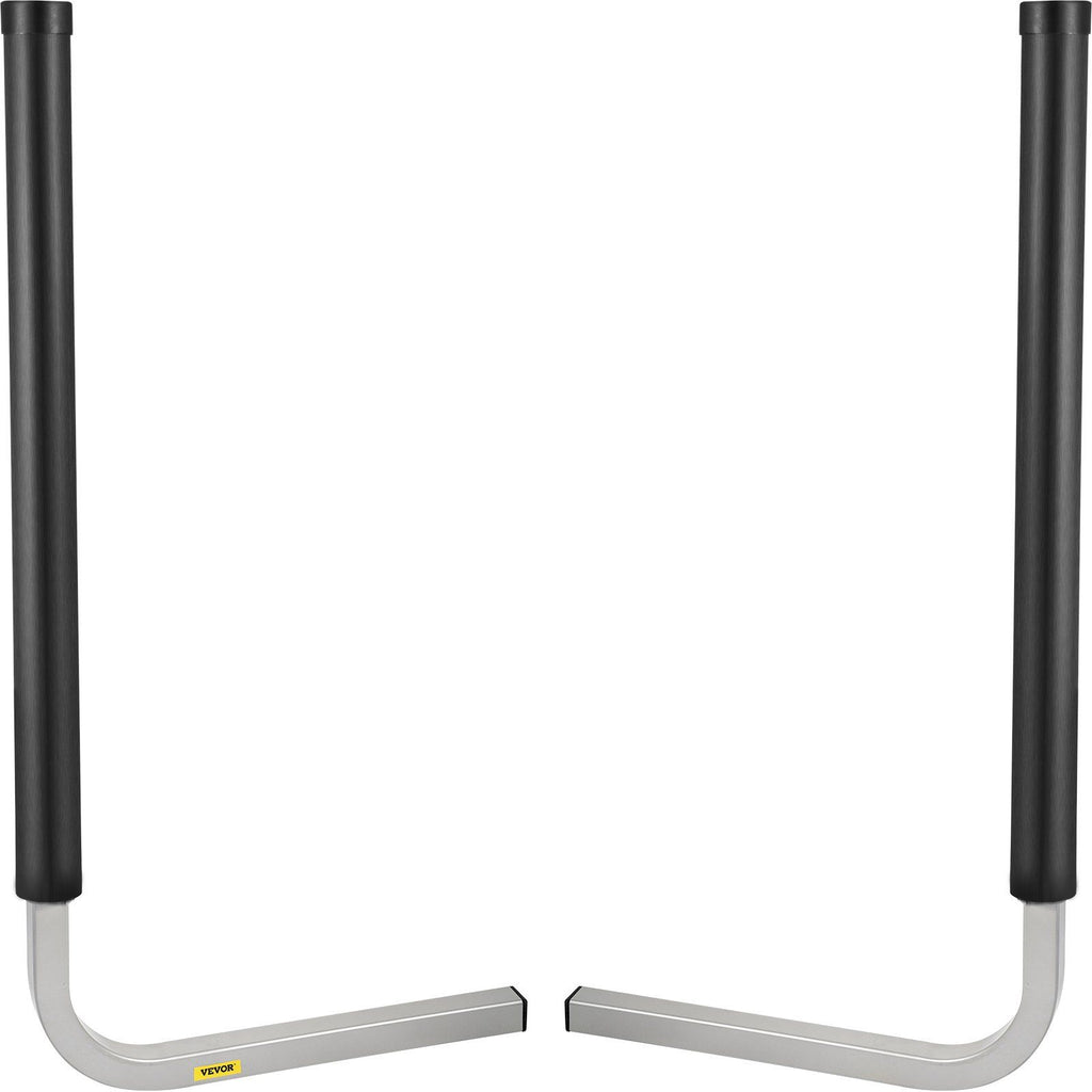 Boat Trailer Guide-ons, 40\", 2PCS Rustproof Galvanized Steel Trailer Guide ons, Trailer Guides with Black PVC Pipes, Mounting Parts Included, for Ski Boat, Fishing Boat or Sailboat Trailer