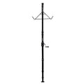 Truck Hitch Game Hoist, 600 lbs Load Capacity, Hunting Deer Hoist with 2-inch Receiver, 360-Degree Swivel Shaft & Adjustable Height, Includes Gambrel Winch for Skinning & Cleaning Game
