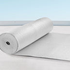 Double Reflective Insulation Roll, Foam Core Radiant Barrier, 3.2 mm 48 in x 50 ft, Double-Sided Aluminum Foil EPE Foam Heat Reflective Shield, Thermal Insulation Roll for Window RV Roof