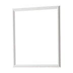 Wall Molding 12 Pack, 51 x 51 cm Wainscoting Panels Kit, Lightweight Paintable Polystyrene, Easy to Install, Waterproof Accent Wall Trim for Interior Décor Living Room, Bedroom, Home, White