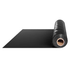 10 Mil Plastic Sheeting Heavy Duty 10' x 100', Thick Plastic Sheeting Roll, Plastic Drop Cloth Painters Tarp, Polyethylene Covering for Crawl Space Vapor Barrier, Multi-Purpose, Black