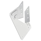 Hurricane Ties for Rafter, Inner Size 5.31x1.57x2.48 in / 135x40x63 mm, Heavy Duty Hurricane Straps, Heavy Duty Rafter Ties Brackets Joist Hangers for Roof Beam Wooden Construction, 25 Pcs