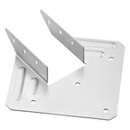 Hurricane Ties for Rafter, Inner Size 5.31x1.57x2.48 in / 135x40x63 mm, Heavy Duty Hurricane Straps, Heavy Duty Rafter Ties Brackets Joist Hangers for Roof Beam Wooden Construction, 25 Pcs