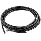 Hydraulic Boat Steering Kit, 300HP Hydraulic Steering Kit Helm Pump, Cylinder, Wheel, 24 Feet Hose Hydraulic Steering Seal Kit, Corrosion-Resistant Boat Steering System Marine Steering Kit