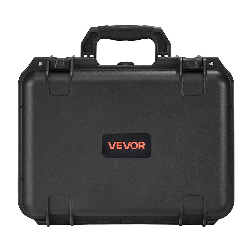 Hard Pistol Case, Heavy Duty Hard Gun Case with XPE Foam Lining, Waterproof Pistol Storage Box with Customizable Interior & Handle for Gun, Lenses, Camera, Gear, TSA Compliant, 404x319x192 mm