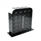 Alpen Outdoor Base Mount 2mm Thickness Aluminium Diesel Heater Fuel Tank Cover Double Side for 10L 15L Fuel Tank Black