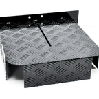 Alpen Outdoor Base Mount 2mm Thickness Aluminium Diesel Heater Fuel Tank Cover Double Side for 10L 15L Fuel Tank Black