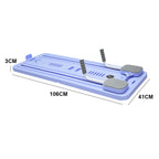 Foldable Pilates Board Reformer 4 in 1 Multifunctional Core Exercise Set Ab Trainer with Timer and Phone Stand for Indoor Outdoor Full Body Fitness Home