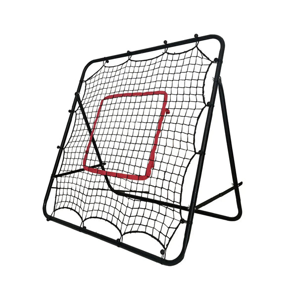 1m Wall Detachable Metal Frame Football Rebounder Net Soccer Training