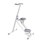 Foldable Stair Stepper for Home Gym Exercise Height Adjustable Vertical Climber Machine 150kg Loading Capacity with Digital Display for Full-Body Workout