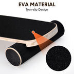 Wooden Balance Board Non-Slip Roller Board Home Fitness Balance Trainer Improves Core Stability for Snowboard Skateboard Surf Yoga Training Max Load 200kg